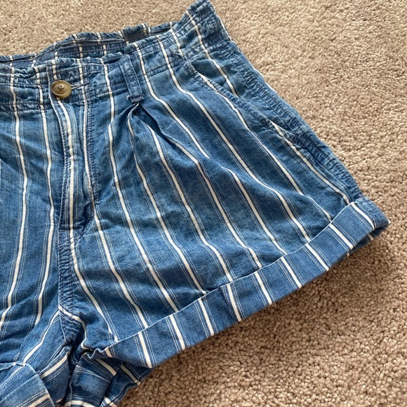 American Eagle Outfitters Shorts Size 4 Blue & White - Picture 10 of 13